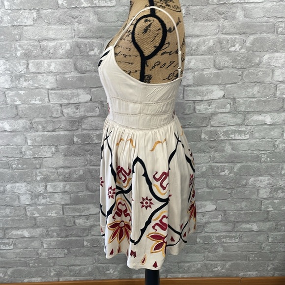 Free People Garden Party Embroidered Mini Dress - Picture 8 of 13